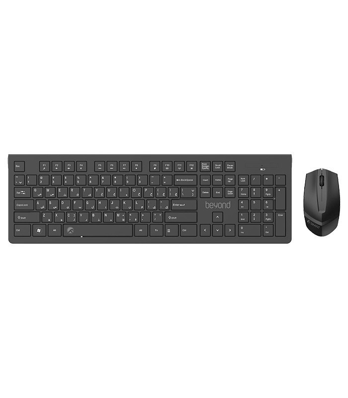 کیبورد و ماوس بی سیم بیاند BMK-5210RF با حروف فارسی