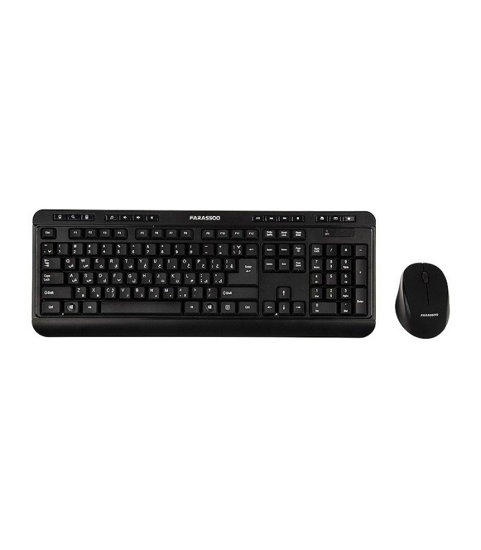 کیبورد و ماوس بی سیم فراسو FCM-6868RF با حروف فارسی