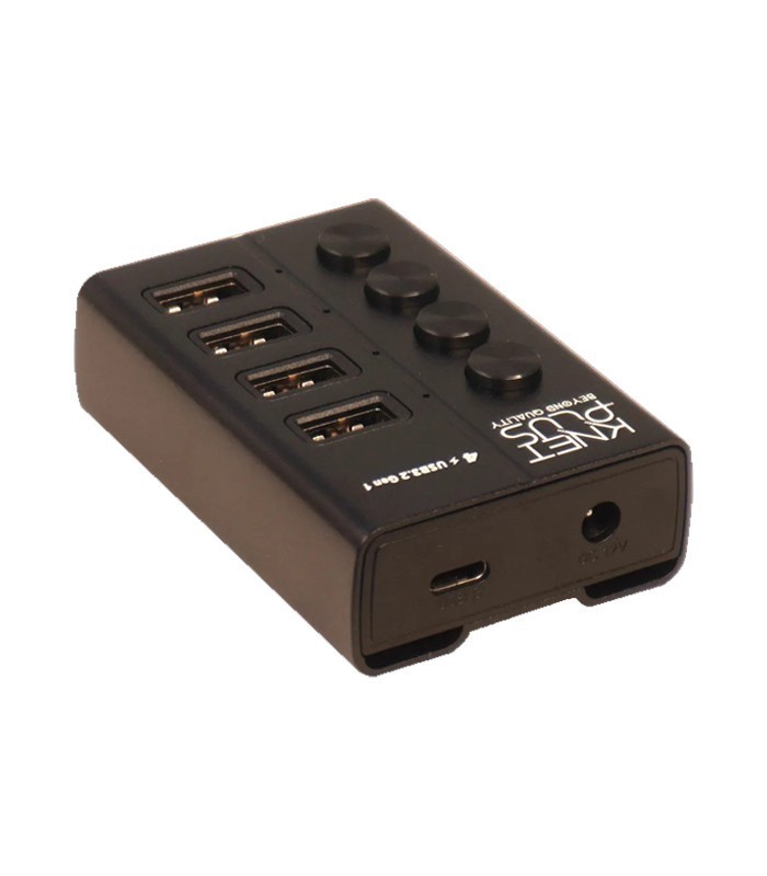هاب 4 پورت USB 3.2 کی نت پلاس KP-HUAMHA14