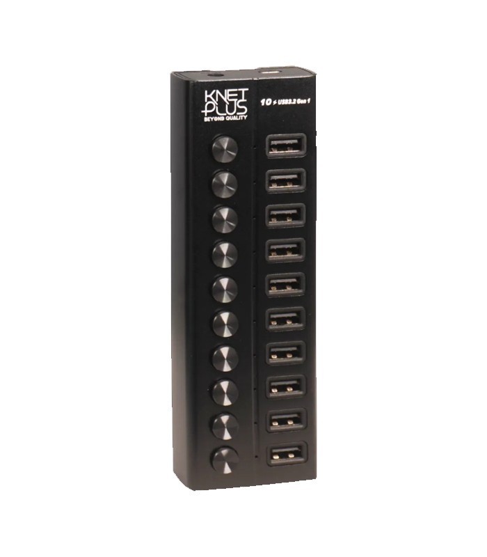 هاب 10 پورت USB 3.2 کی نت پلاس KP-HUAMHA110