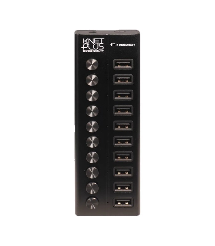 هاب 10 پورت USB 3.2 کی نت پلاس KP-HUAMHA110