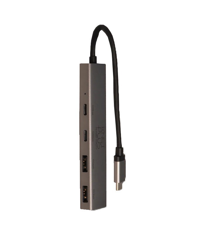 هاب 4 پورت USB 3.2 Gen2 کی نت پلاس KP-HUCMHC34