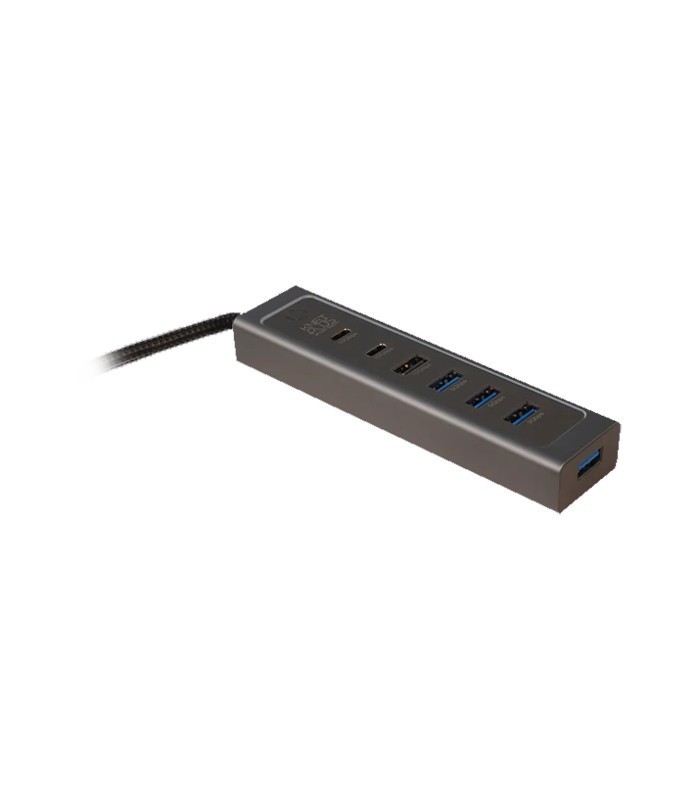 هاب 7 پورت USB 3.2 Gen2 کی نت پلاس KP-HUCMHC37