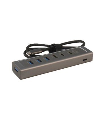 هاب 7 پورت USB 3.2 Gen2 کی نت پلاس KP-HUCMHC37