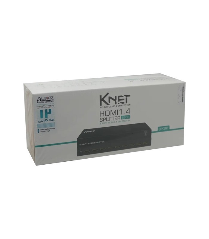 اسپلیتر 8 پورت HDMI کی نت K-S638