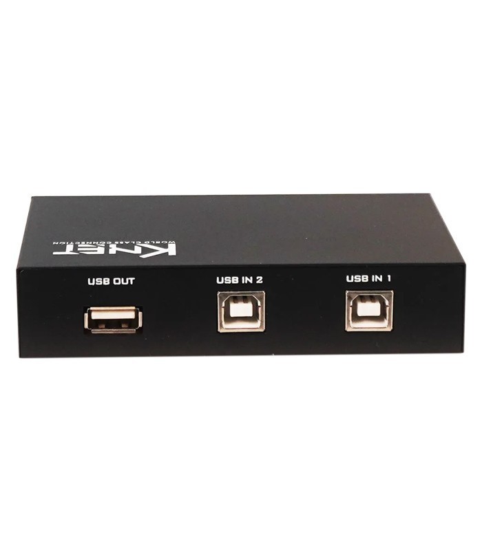 سوئیچ 2 پورت USB دستی کی نت K-S312