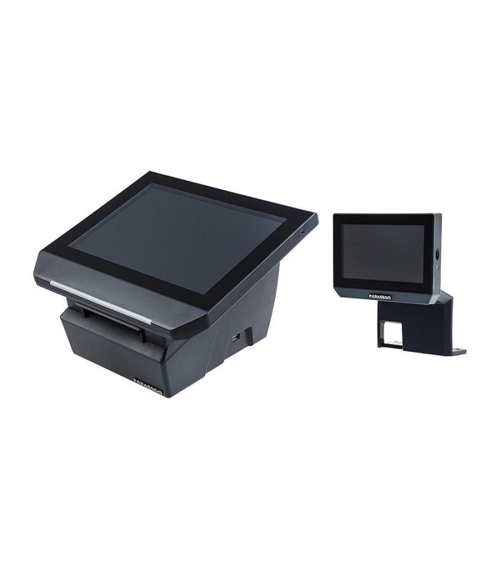 صندوق فروشگاهی با POS لمسی به همراه بارکد خوان فراسو FPS-1010