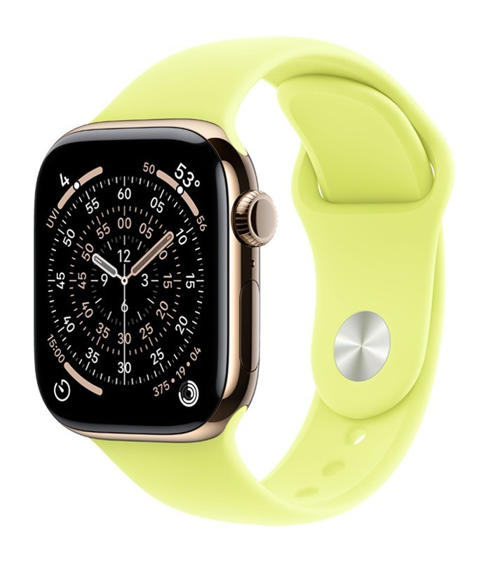 اپل واچ سری 11 تیتانیوم GPS سایز 42mm با بند اسپورت