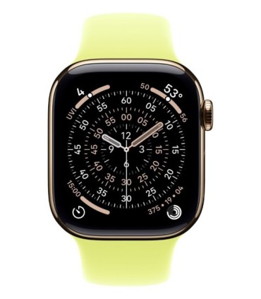 اپل واچ سری 11 تیتانیوم GPS سایز 46mm با بند اسپورت