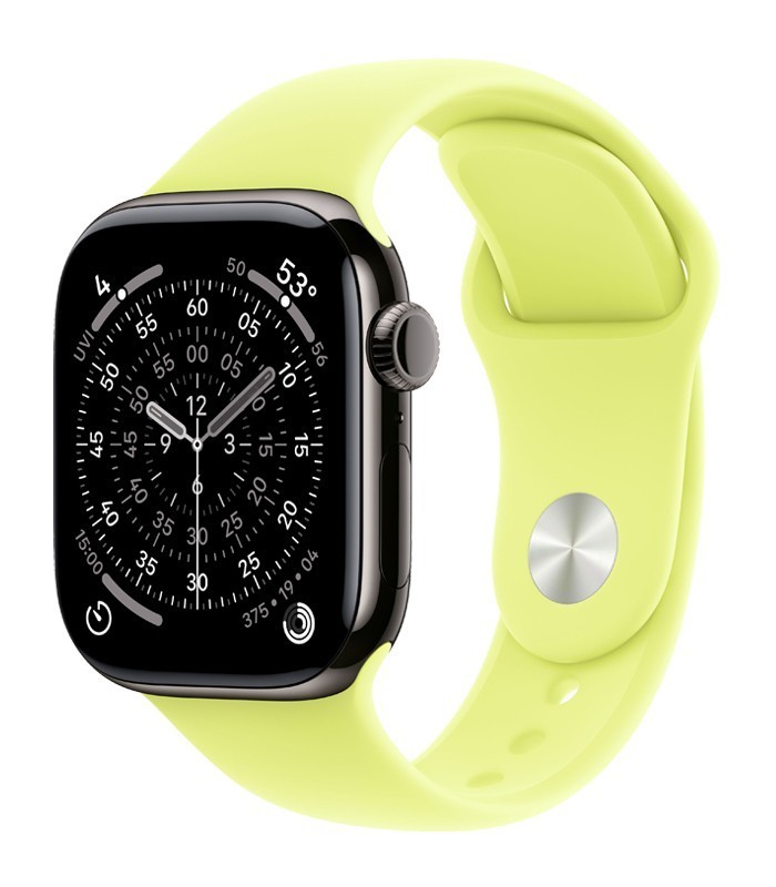 اپل واچ سری 11 تیتانیوم GPS + Cellular سایز 42mm با بند اسپورت