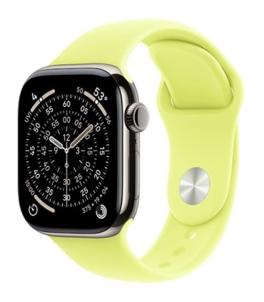 اپل واچ سری 11 تیتانیوم GPS + Cellular سایز 42mm با بند اسپورت