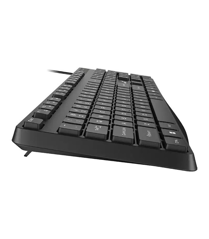 کیبورد باسیم جنیوس KB-117S با حروف فارسی
