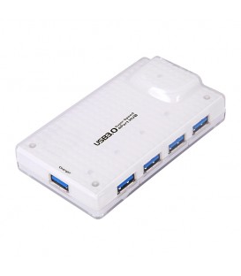 هاب 4 پورت USB 3.0 با 1 پورت شارژ همراه آداپتور فرانت FN-U3H341