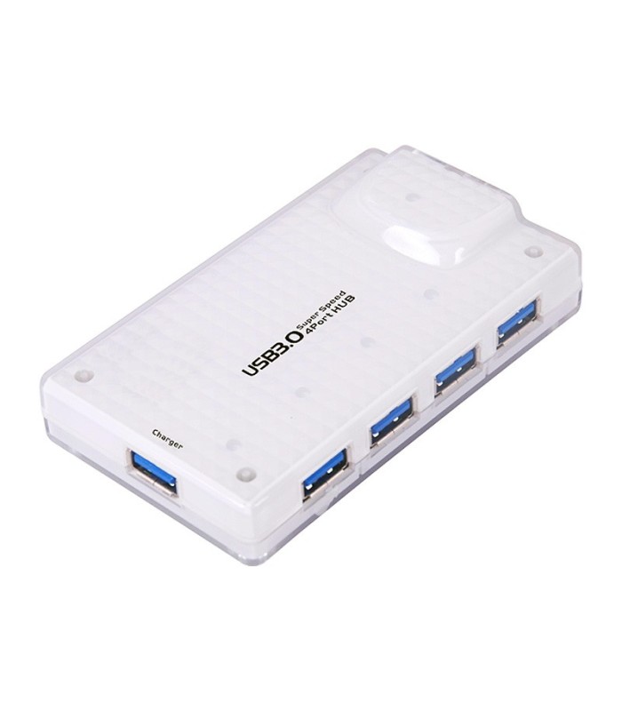 هاب 4 پورت USB 3.0 با 1 پورت شارژ همراه آداپتور فرانت FN-U3H341