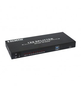 اسپلیتر 8 پورت HDMI با قابلیت 3D و رزولوشن 4Kx2K و قابلیت EDID فرانت FN-V108