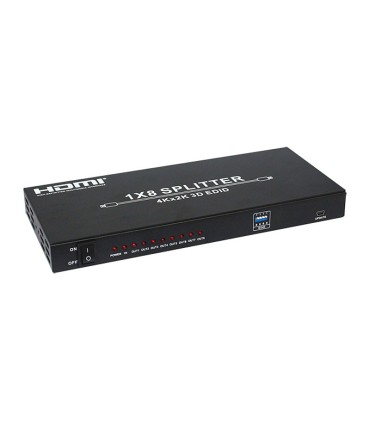 اسپلیتر 8 پورت HDMI با قابلیت 3D و رزولوشن 4Kx2K و قابلیت EDID فرانت FN-V108