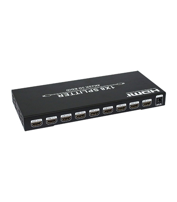 اسپلیتر 8 پورت HDMI با قابلیت 3D و رزولوشن 4Kx2K و قابلیت EDID فرانت FN-V108