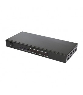 اسپلیتر 16 پورت HDMI با قابلیت 3D با پخش مولتی مدیا از پورت USB فرانت FN-V116M