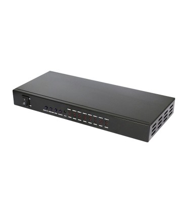 اسپلیتر 16 پورت HDMI با قابلیت 3D با پخش مولتی مدیا از پورت USB فرانت FN-V116M