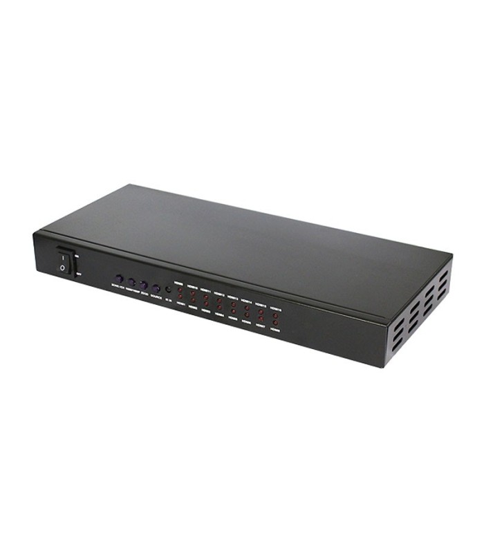 اسپلیتر 16 پورت HDMI با قابلیت 3D با پخش مولتی مدیا از پورت USB فرانت FN-V116M
