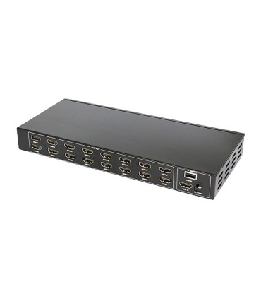 اسپلیتر 16 پورت HDMI با قابلیت 3D با پخش مولتی مدیا از پورت USB فرانت FN-V116M