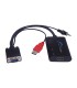 تبدیل HDMI به VGA با کیفیت Full HD همراه صدا فرانت FN-H2VA