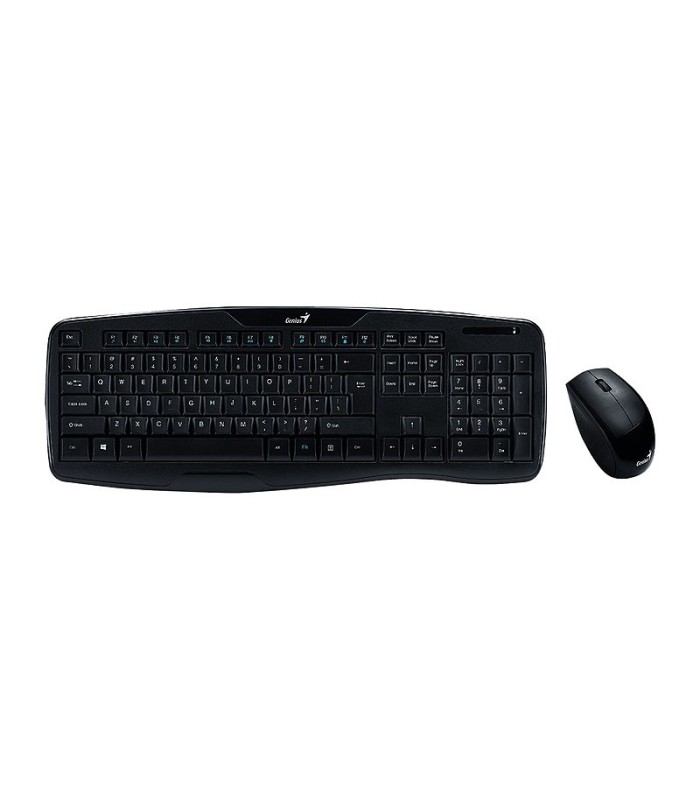 کیبورد و ماوس بی سیم جنیوس KB-8000X با حروف فارسی