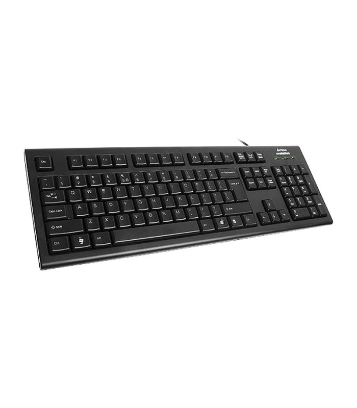 کیبورد و ماوس باسیم ای فورتک KR-8520D با حروف فارسی