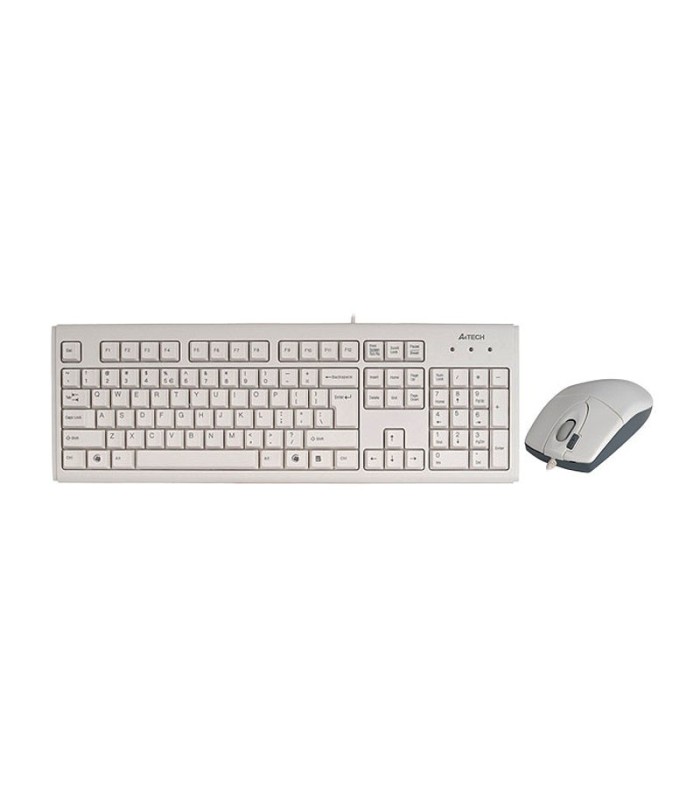 کیبورد و ماوس باسیم ای فورتک KM-72620D با حروف فارسی