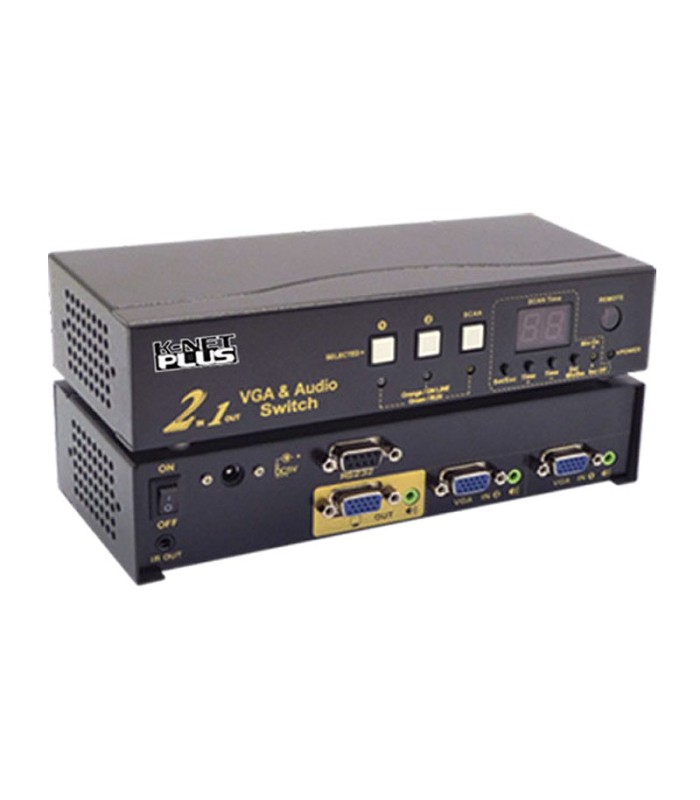 سوئیچ 2 پورت VGA اتوماتیک کی نت پلاس KP-S7302