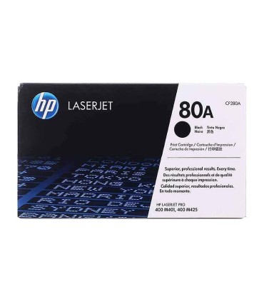 کارتریج لیزری اچ پی 80A مشکی