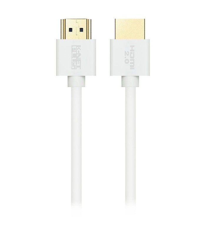کابل HDMI 2.0 Supper Slim کانکتور طلایی کی نت پلاس KP-HC176